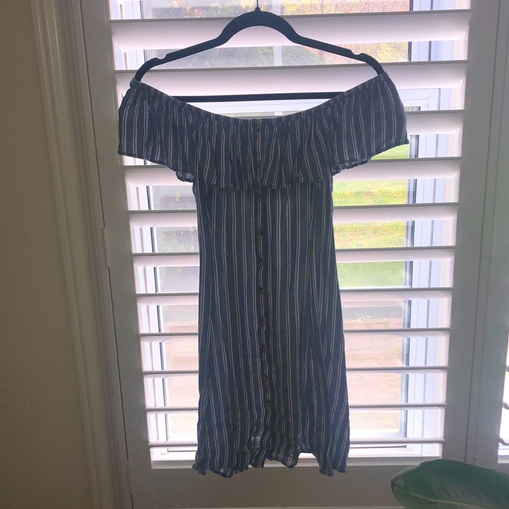 Off the shoulder dress